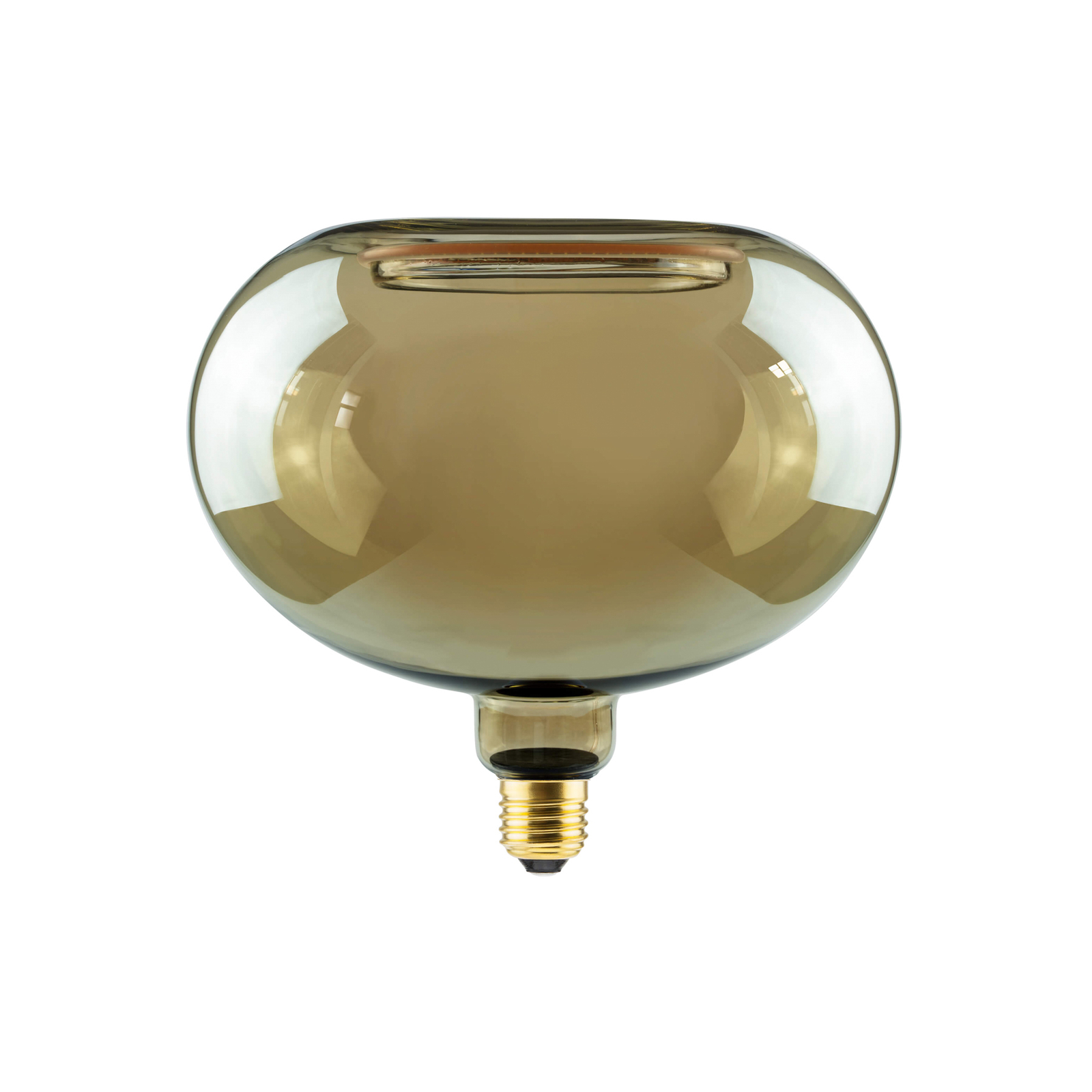 SEGULA LED floating oval E27 4,5W kan dæmpes, røg