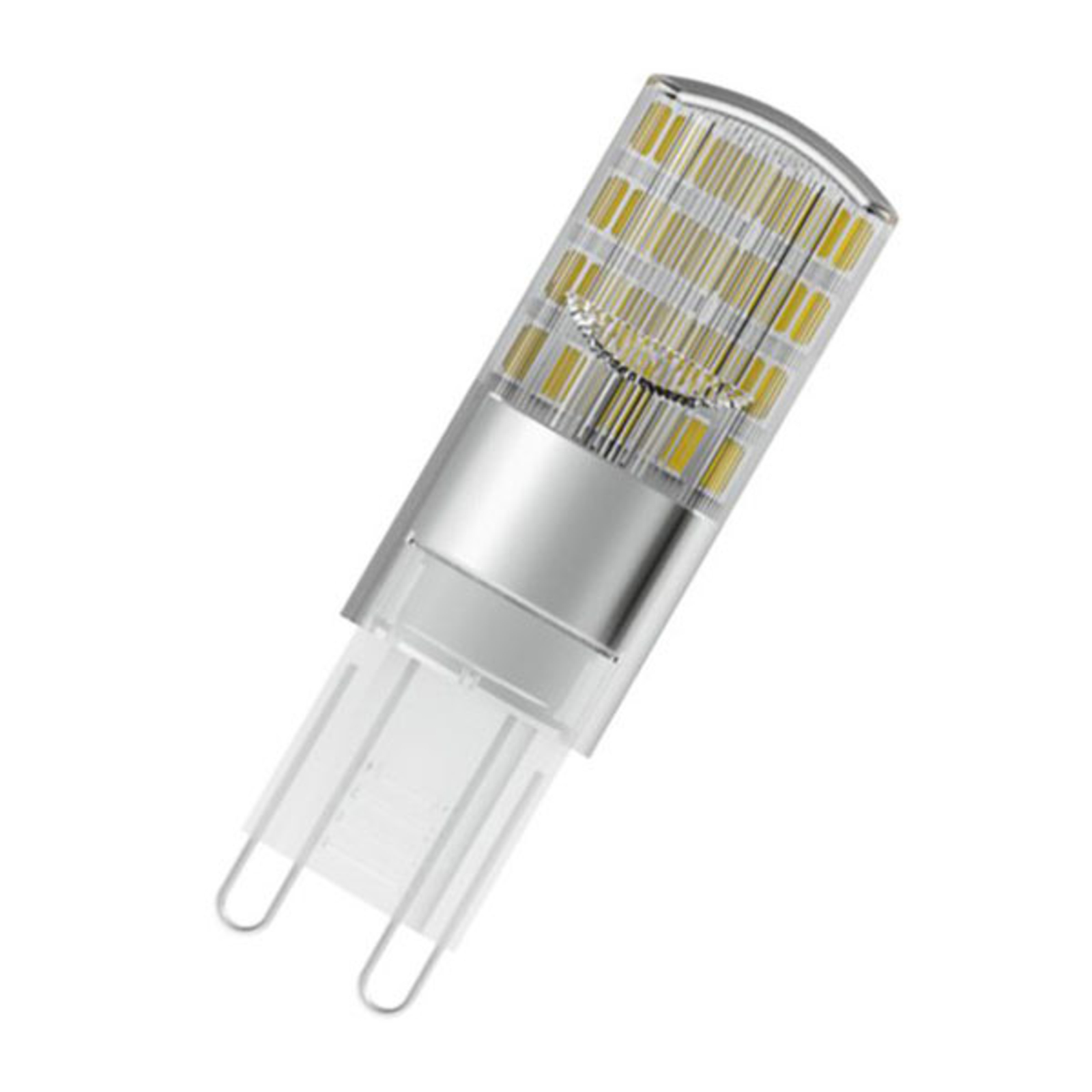 OSRAM LED-stiftpære G9 2,6 W 2 700 K klar 3-er