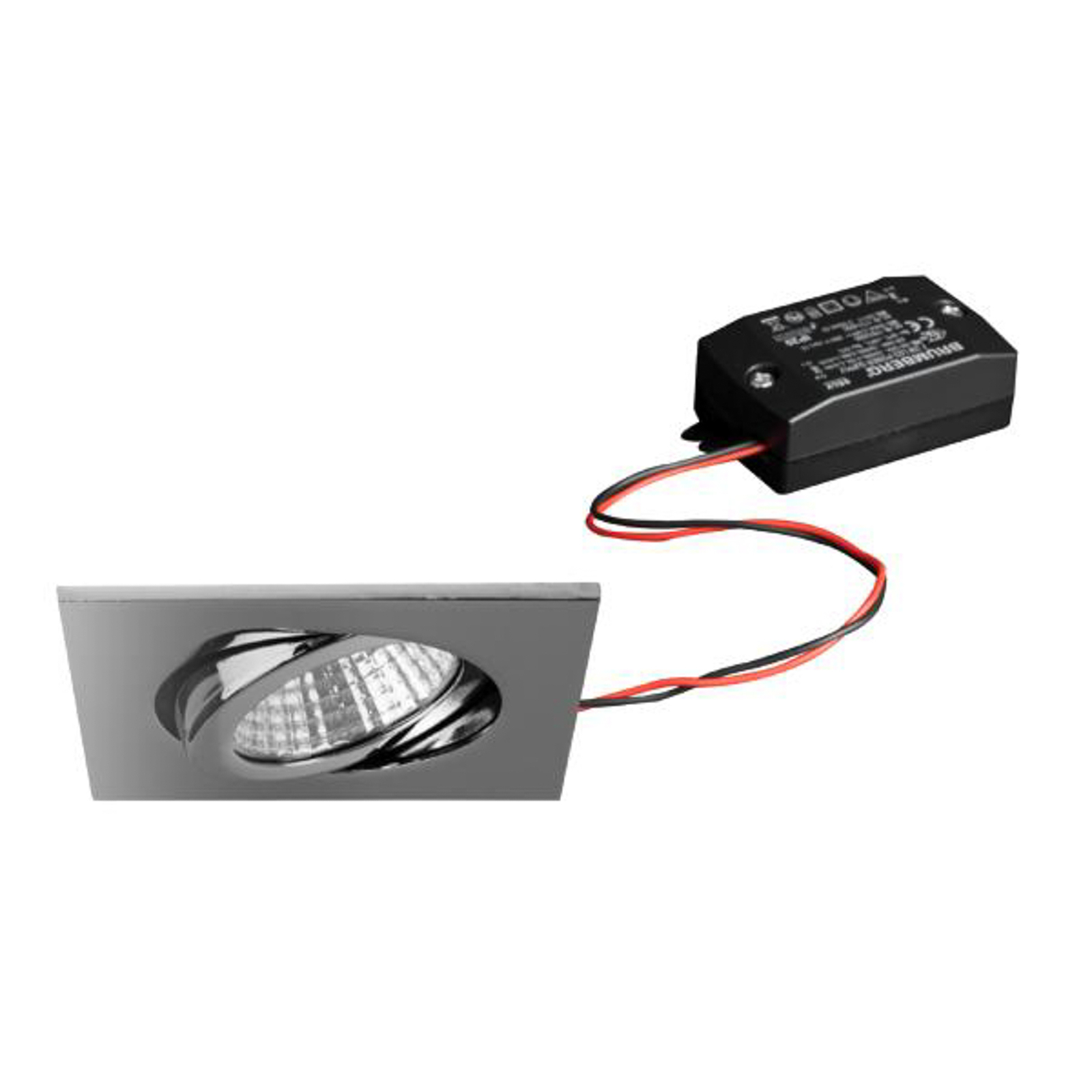 BRUMBERG BB05 recessed spot not dimmable chrome