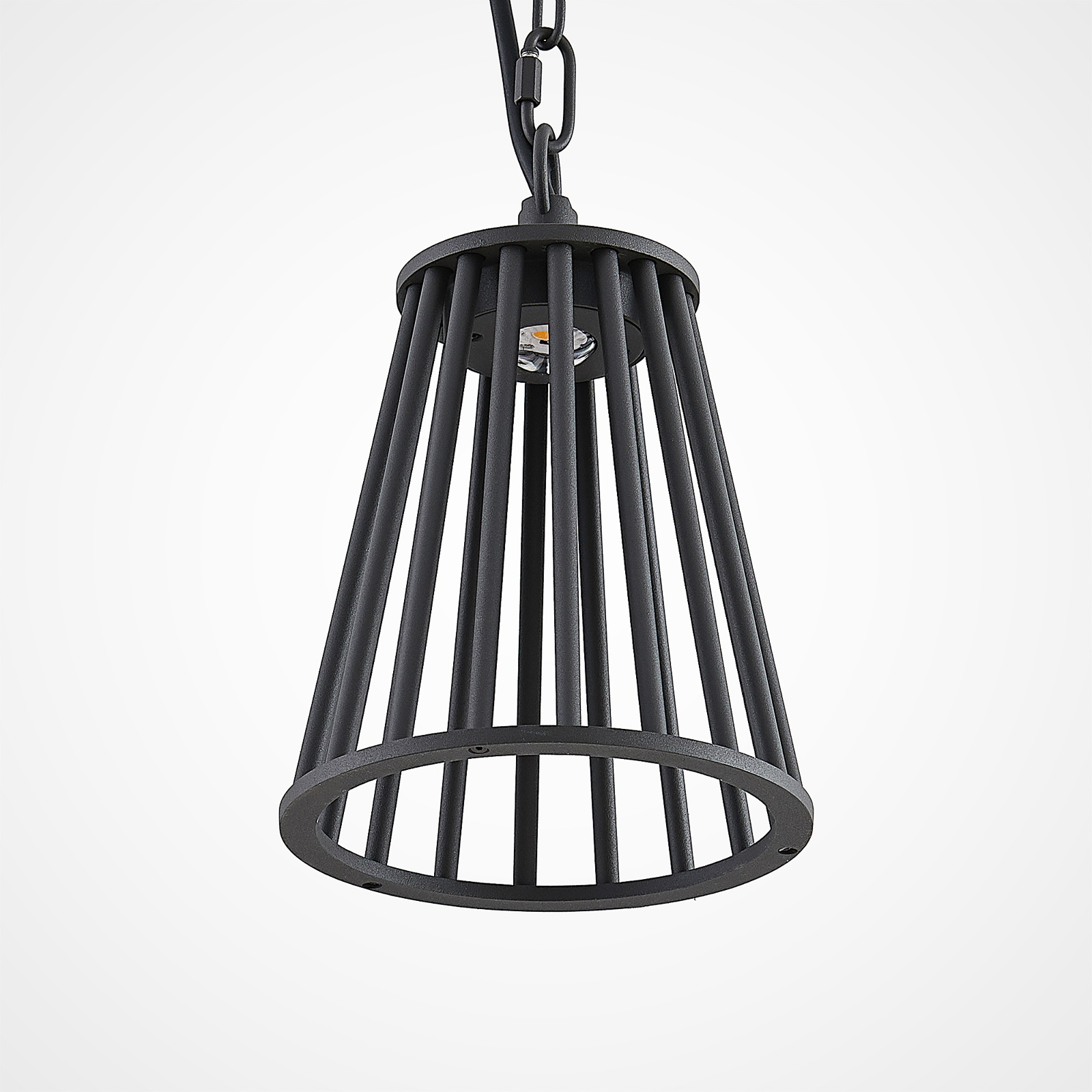 Miray LED Außen Pendelleuchte Dark Grey - Lucande