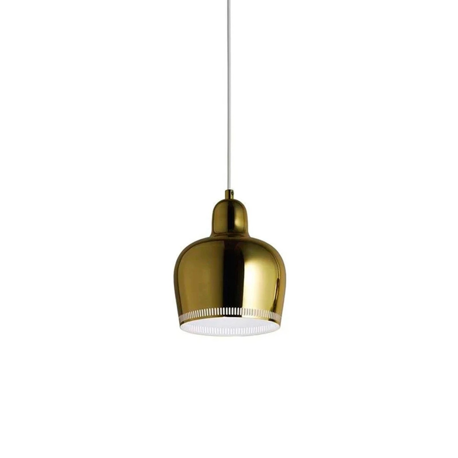 A330S Golden Bell Taklampa Brass/White - Artek