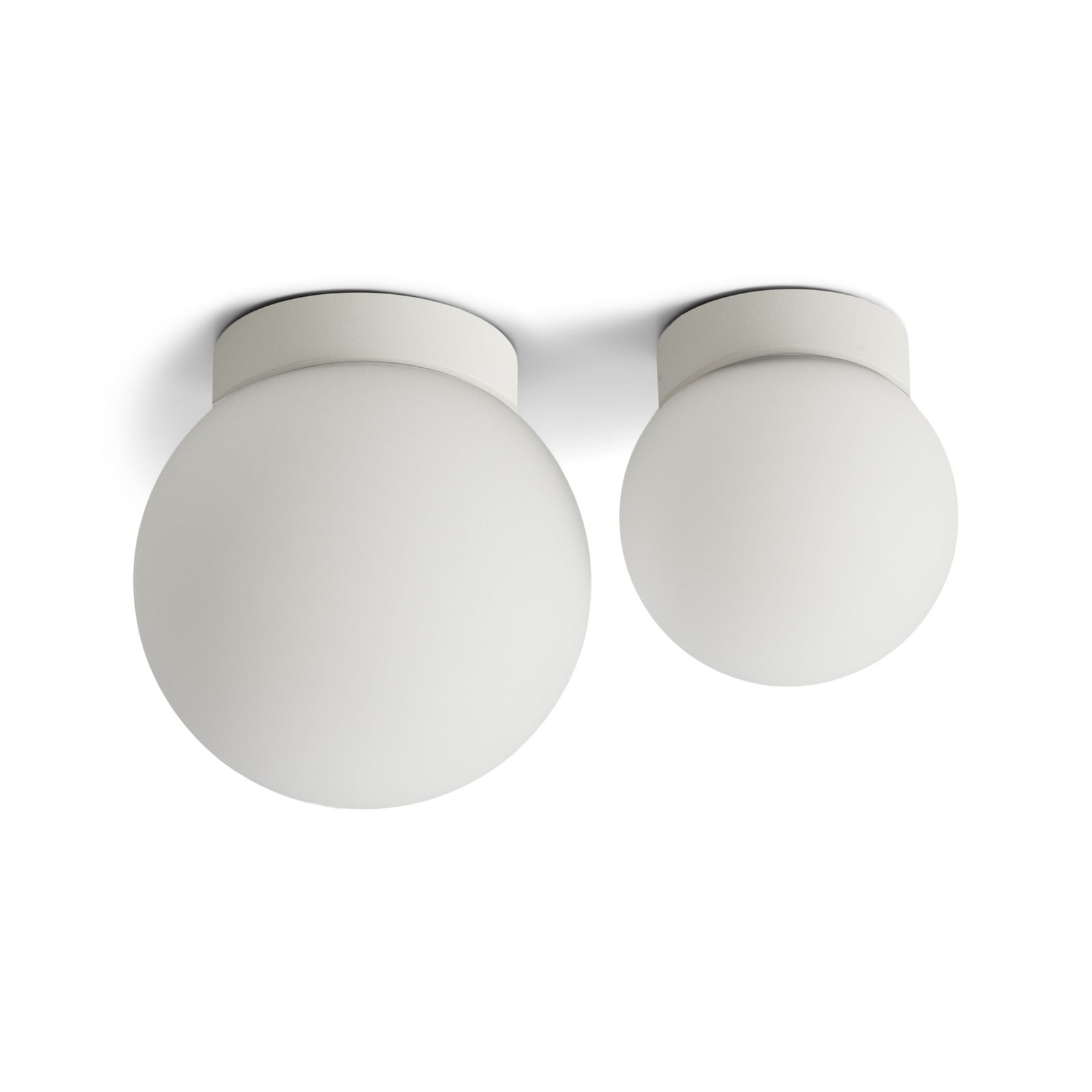 Palla Mini C90 LED-taklampa, vit, &Oslash; 10 cm ANTIDARK - Badrum - Modern - Glas - Rund