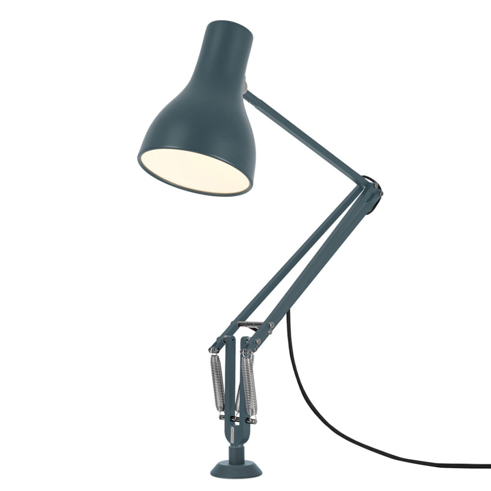 Anglepoise Type 75 stolní lampa šroubovací šedá