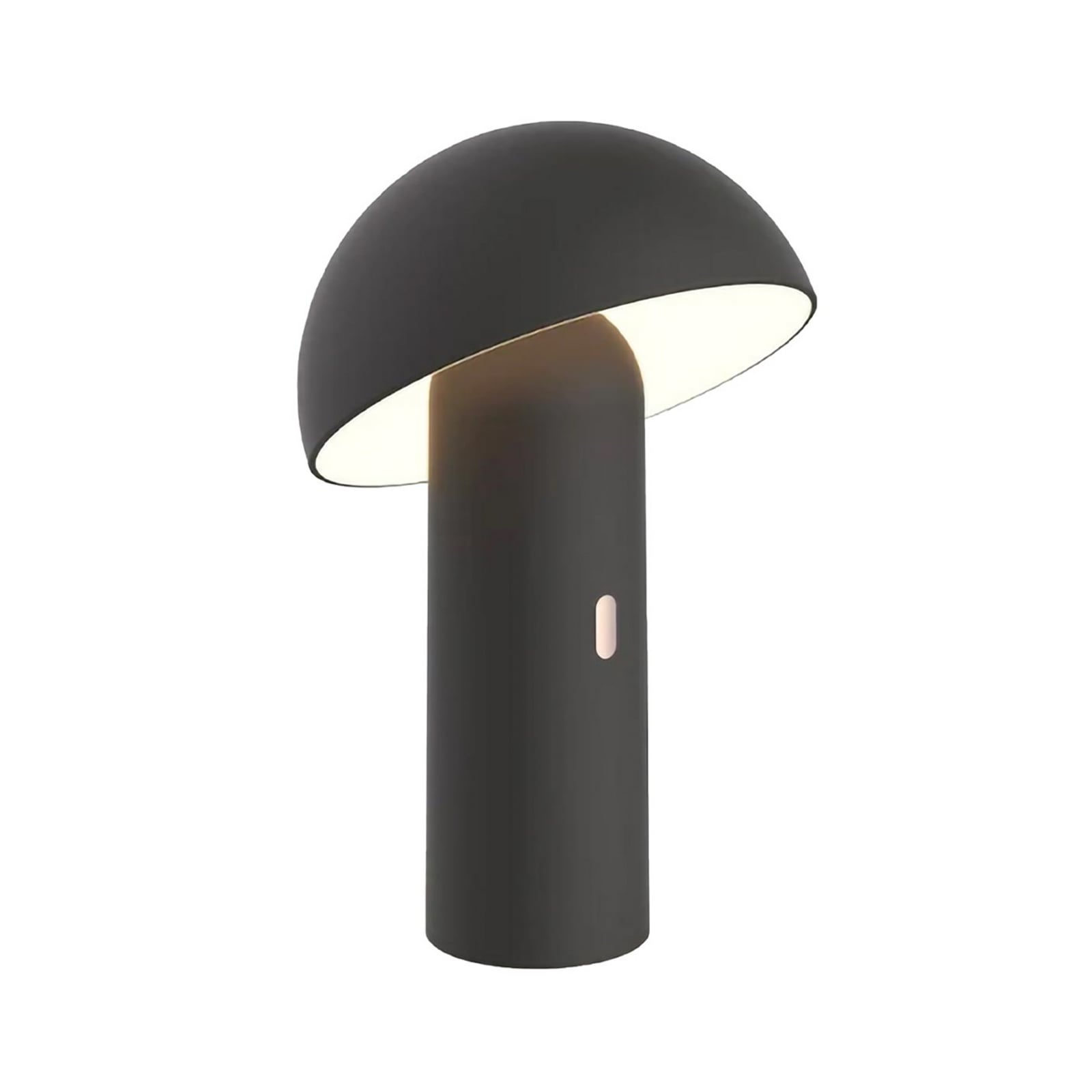 LED-Akku-Tischlampe Todd schwarz Höhe 28cm Metall/Kunststoff