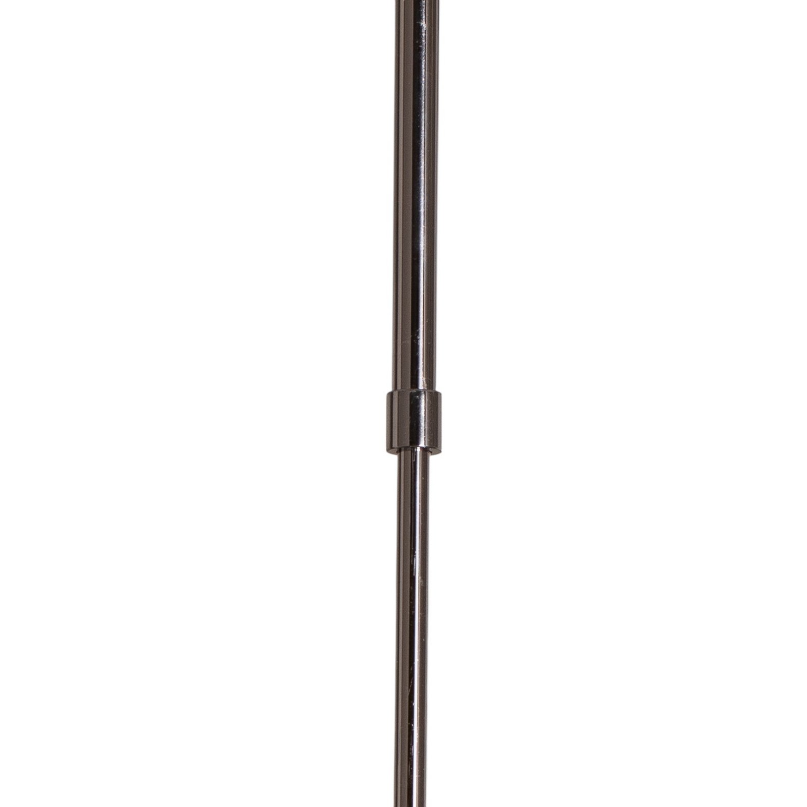 Portemo pendant light, smoky grey/nickel, Ø 37 cm, 2-bulb glass