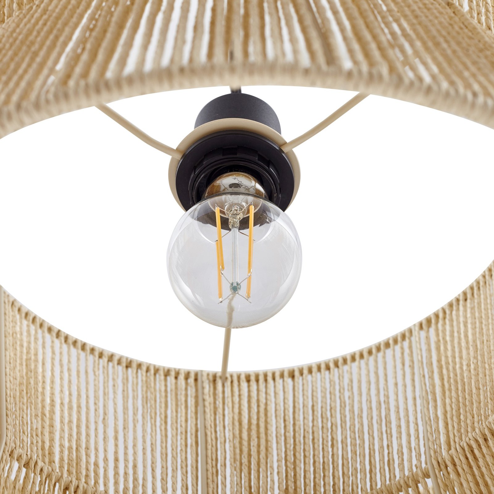 Anuva Taklampa Ø45 Natur - Lindby