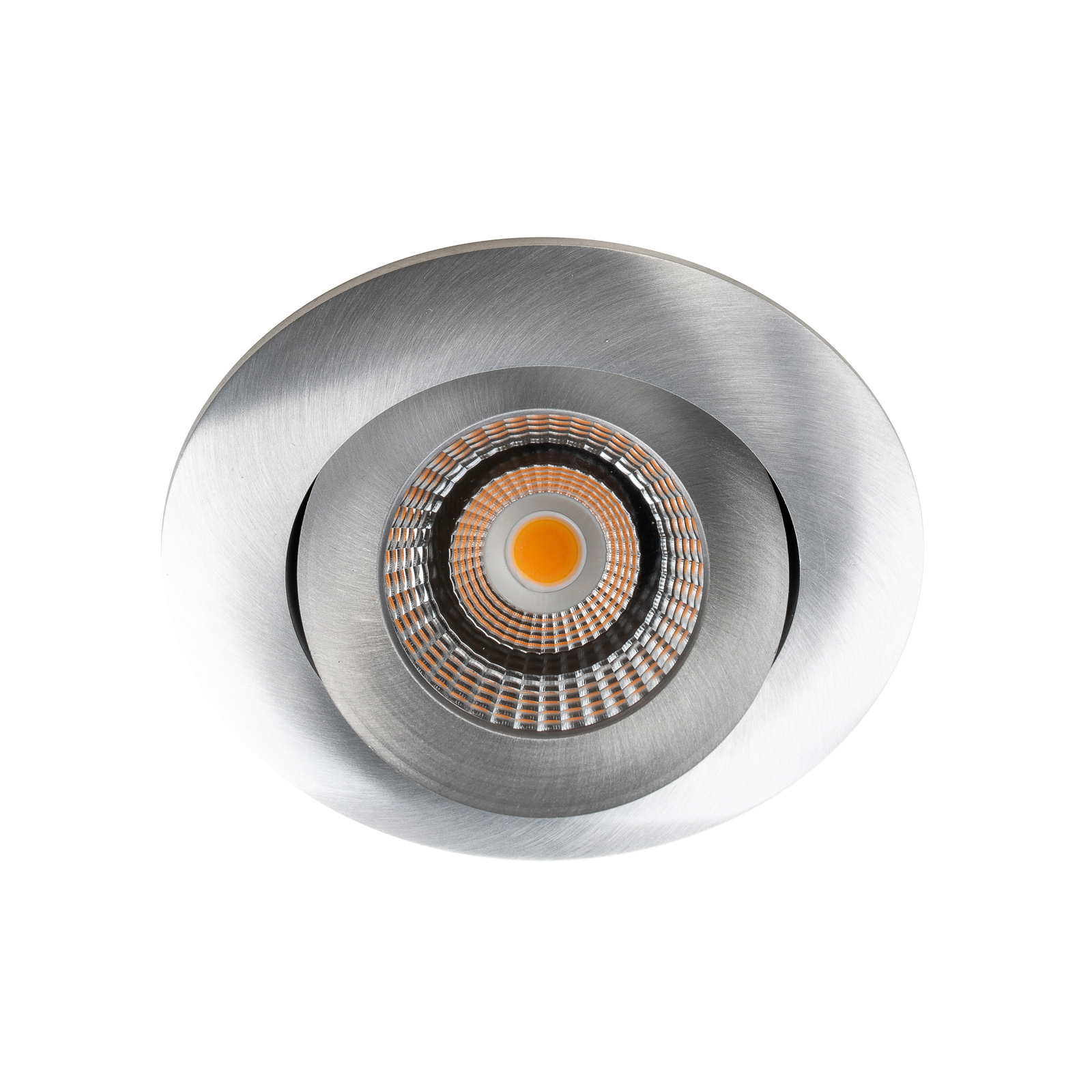 SLC One 360°-os LED-es süllyesztett lámpa alumíniumból tompítva-melegítve