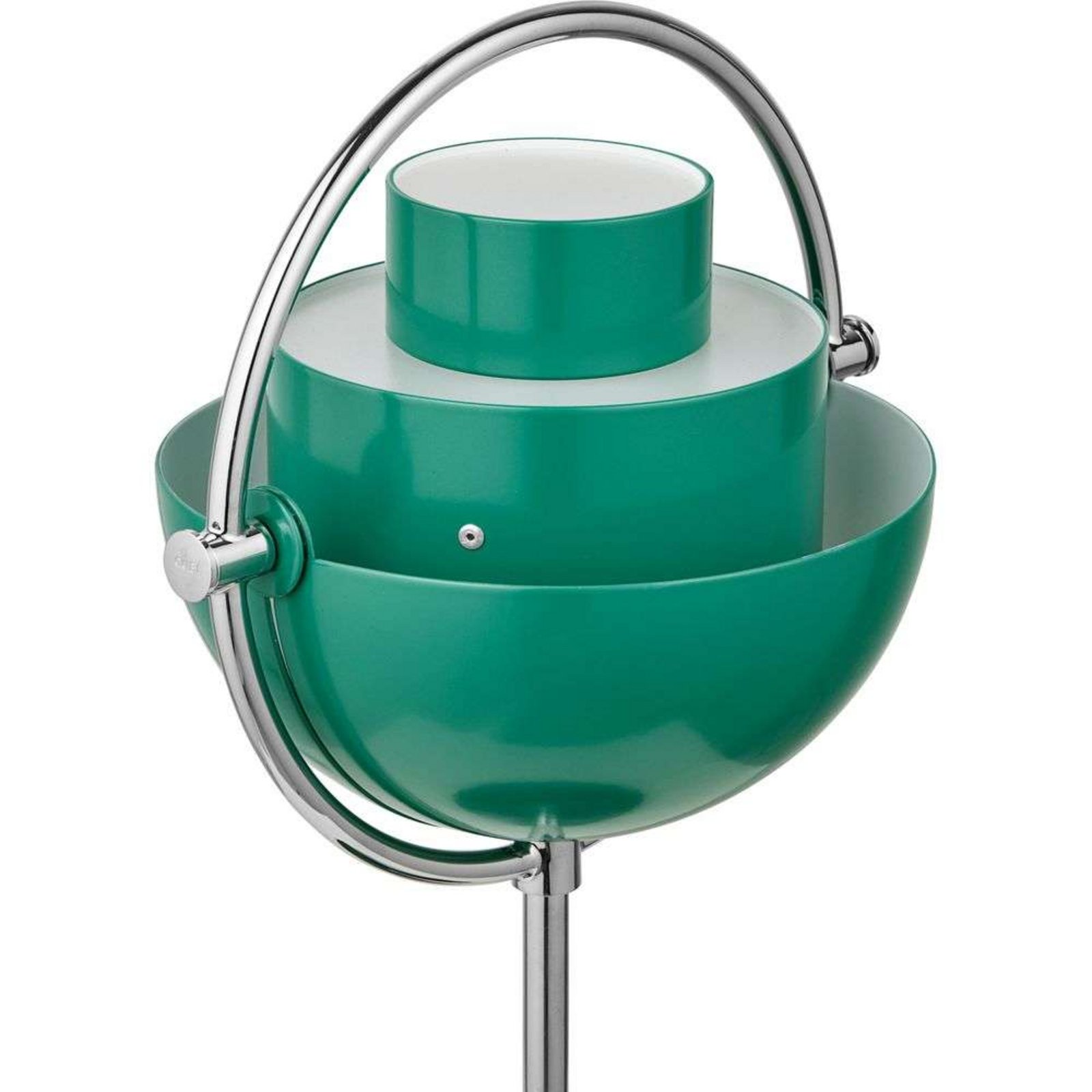 Multi-Lite Portable Bordslampa Krom/Teal Green - GUBI