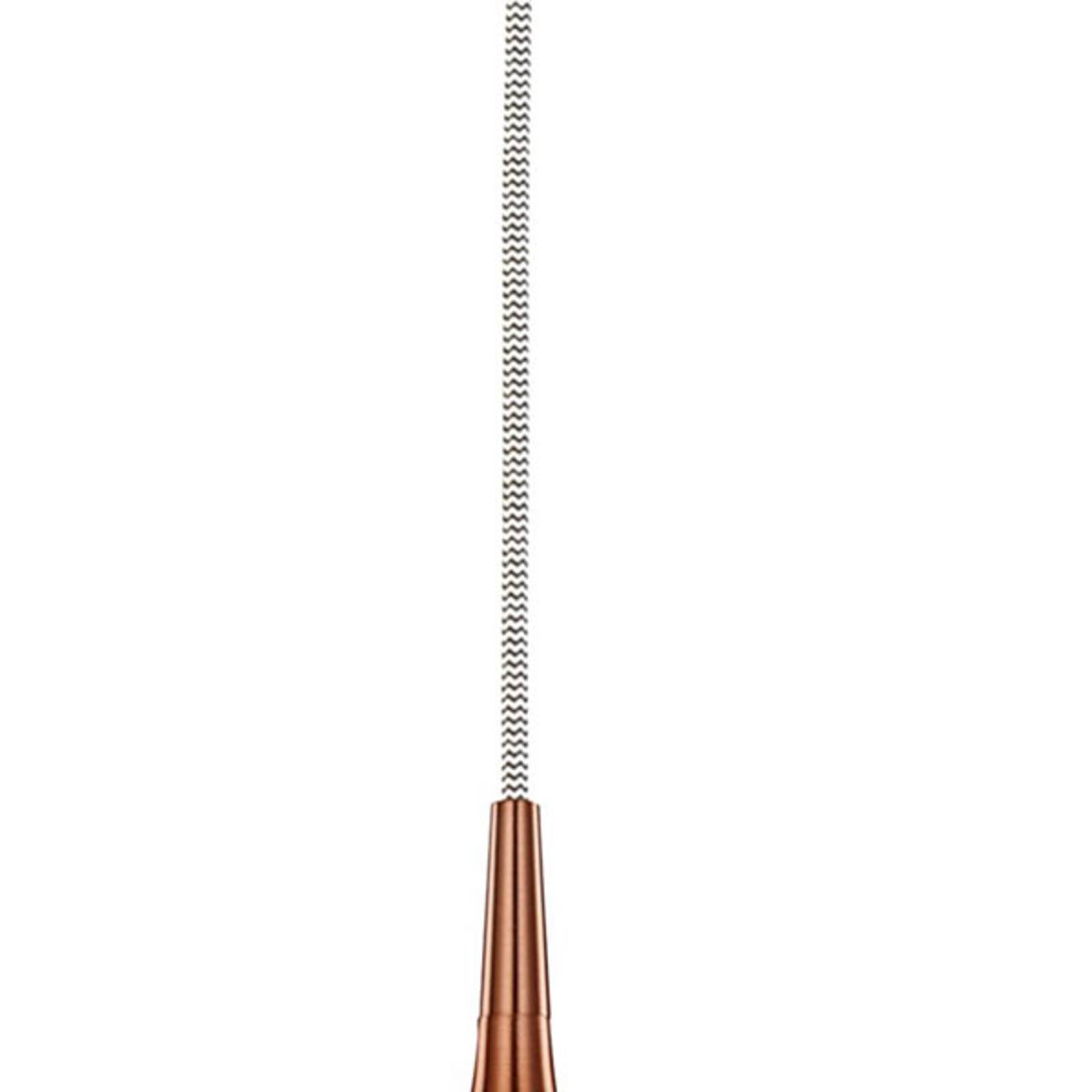 Wibrująca lampa wisząca Ø 12 cm, metaliczny róż