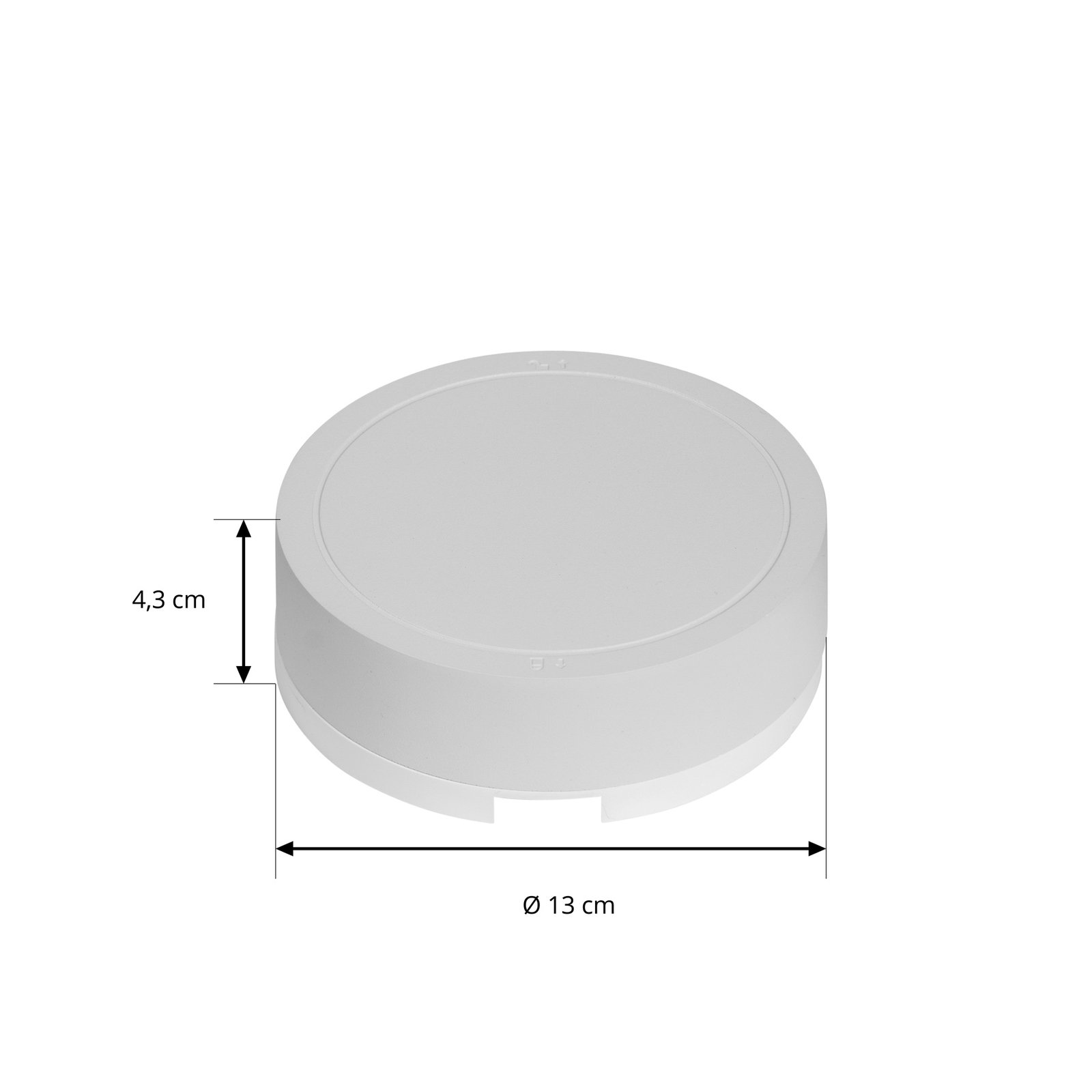 Lindby LED driver Lumaro, alb, Ø 13 cm, 100W