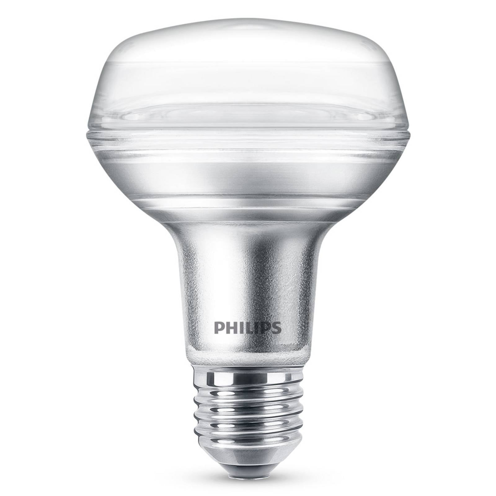 Philips LED-Reflektor E27 R80 8W 827