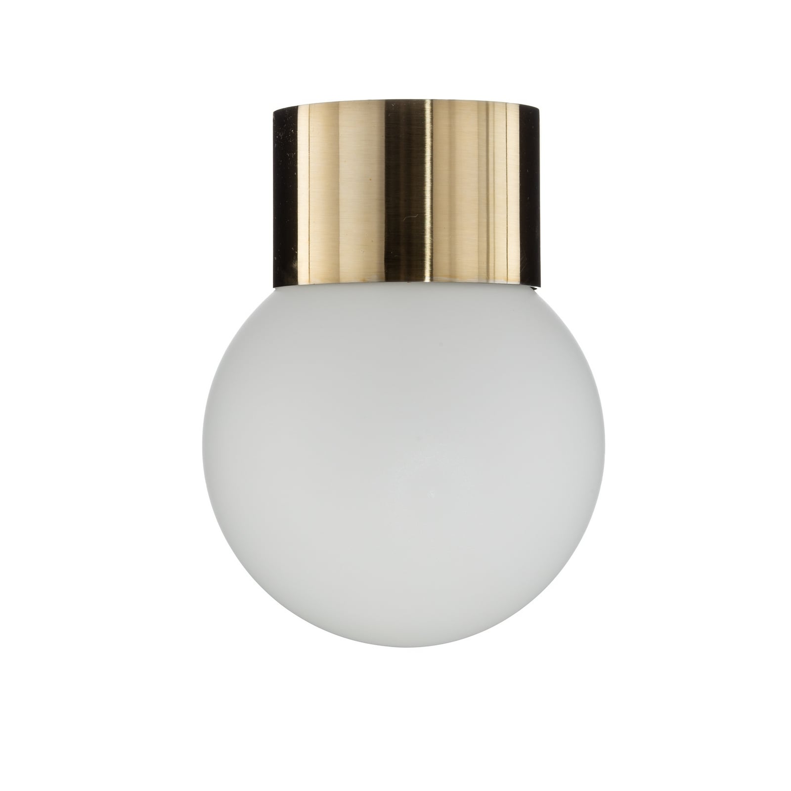 Deckenleuchte Hotel Mood 1, gold, Metall, Glas, G9