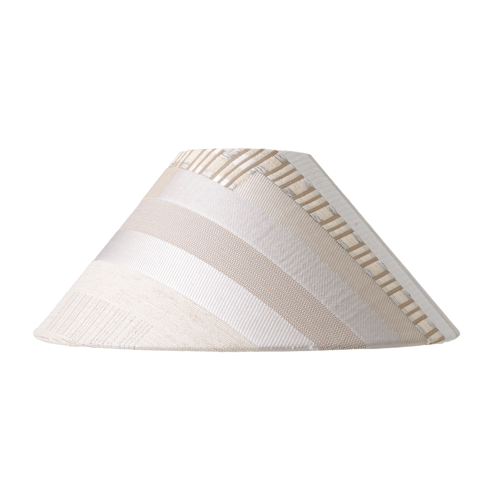 Audo Torso LED-bordlampe, brun/krem/beige, 37 cm