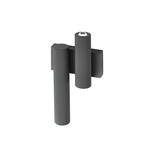 Aplică LED Torvian pentru exterior, cu 2 becuri, metal, antracit - Lucande