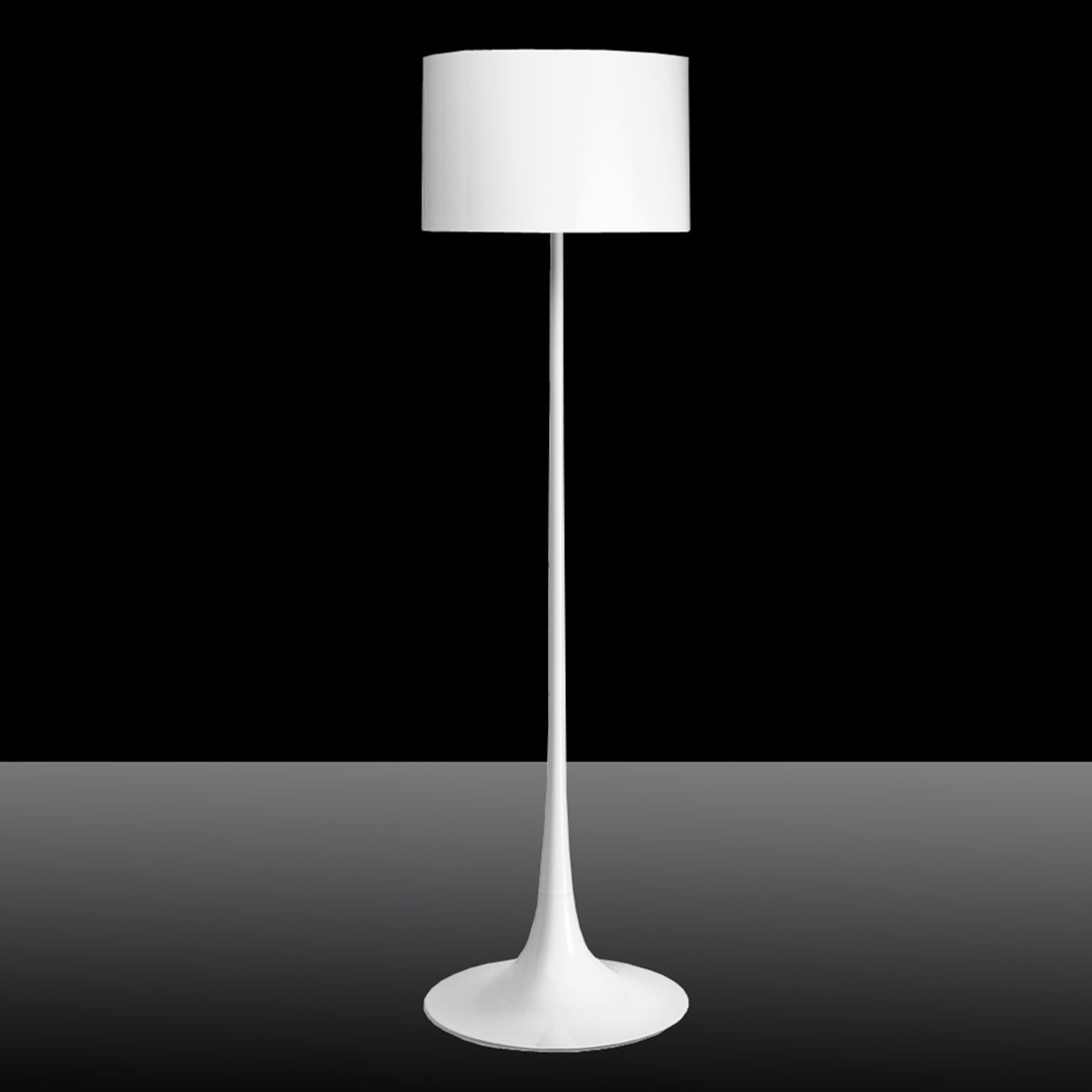 FLOS Spun Light F - white floor lamp
