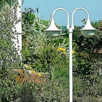 Lampadaire d'extérieur 171, à 2 lampes, blanc