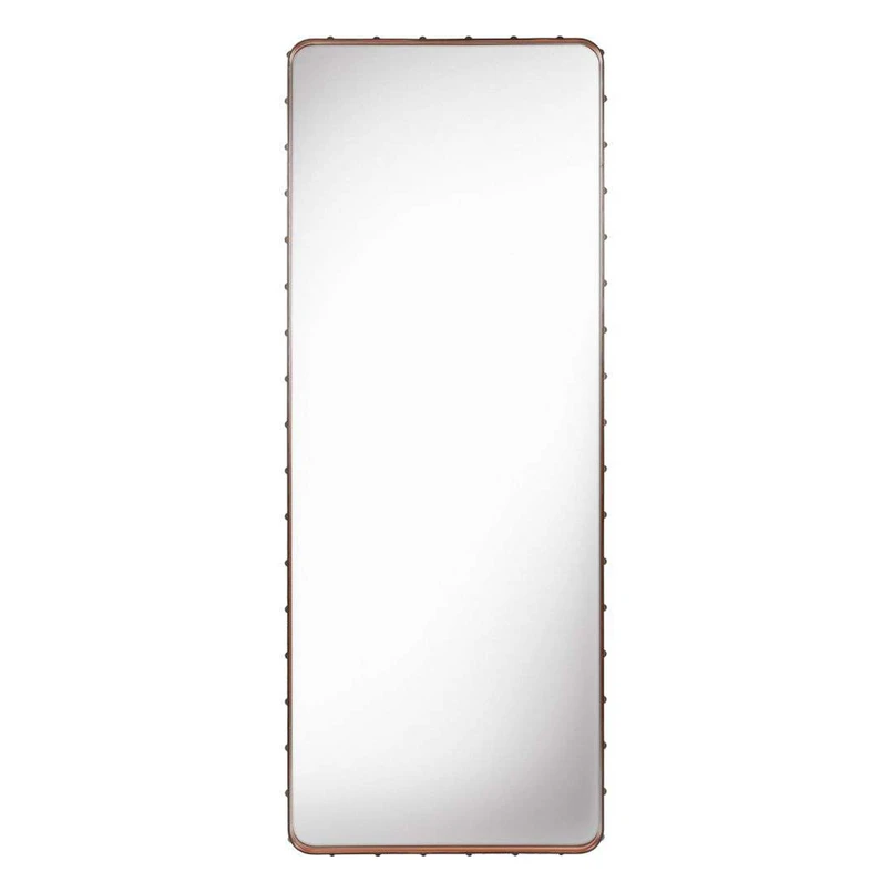 GUBI - Adnet Spiegel Rectangular 70X180 Tan Leather