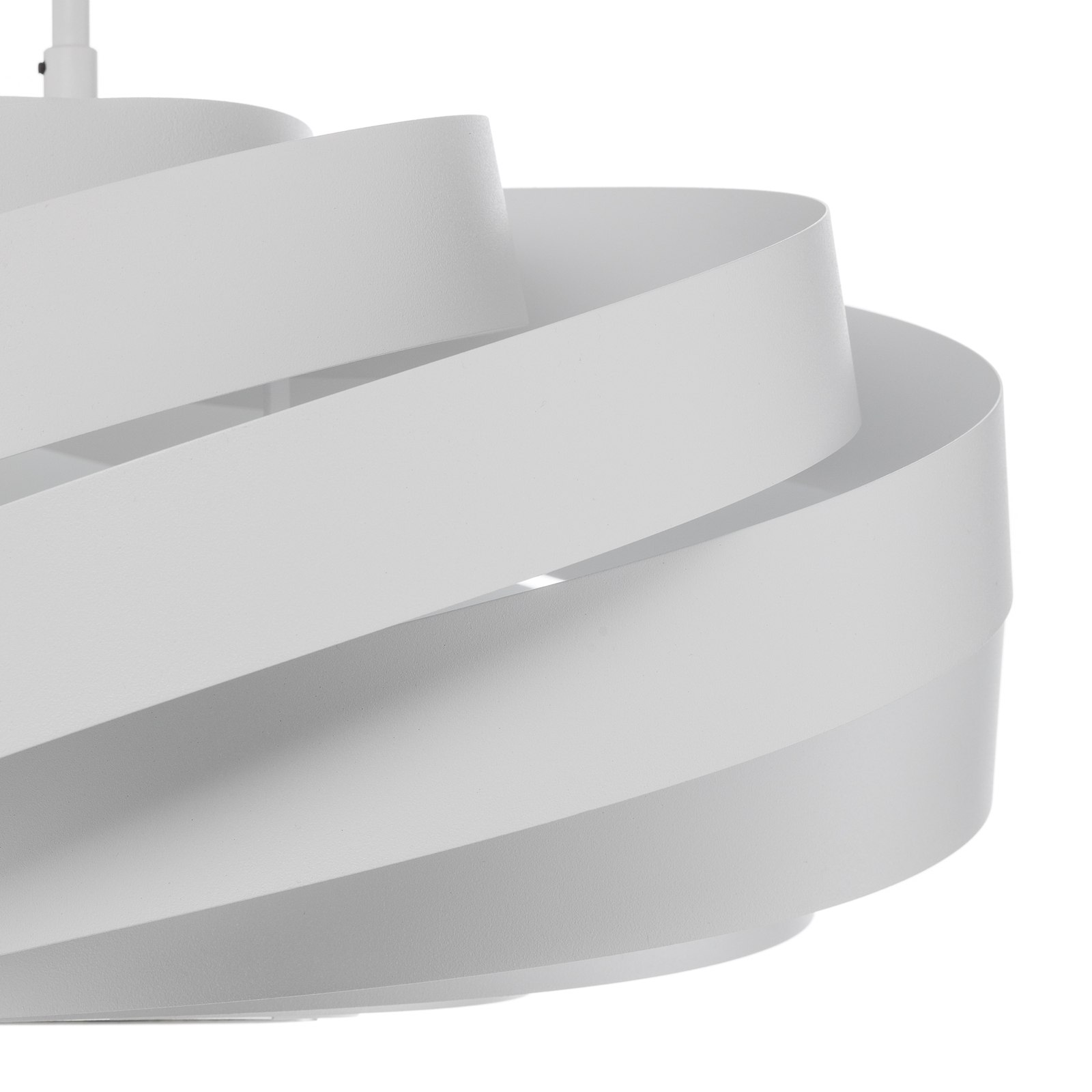 Lampa sufitowa Vento, biała Ø 50cm