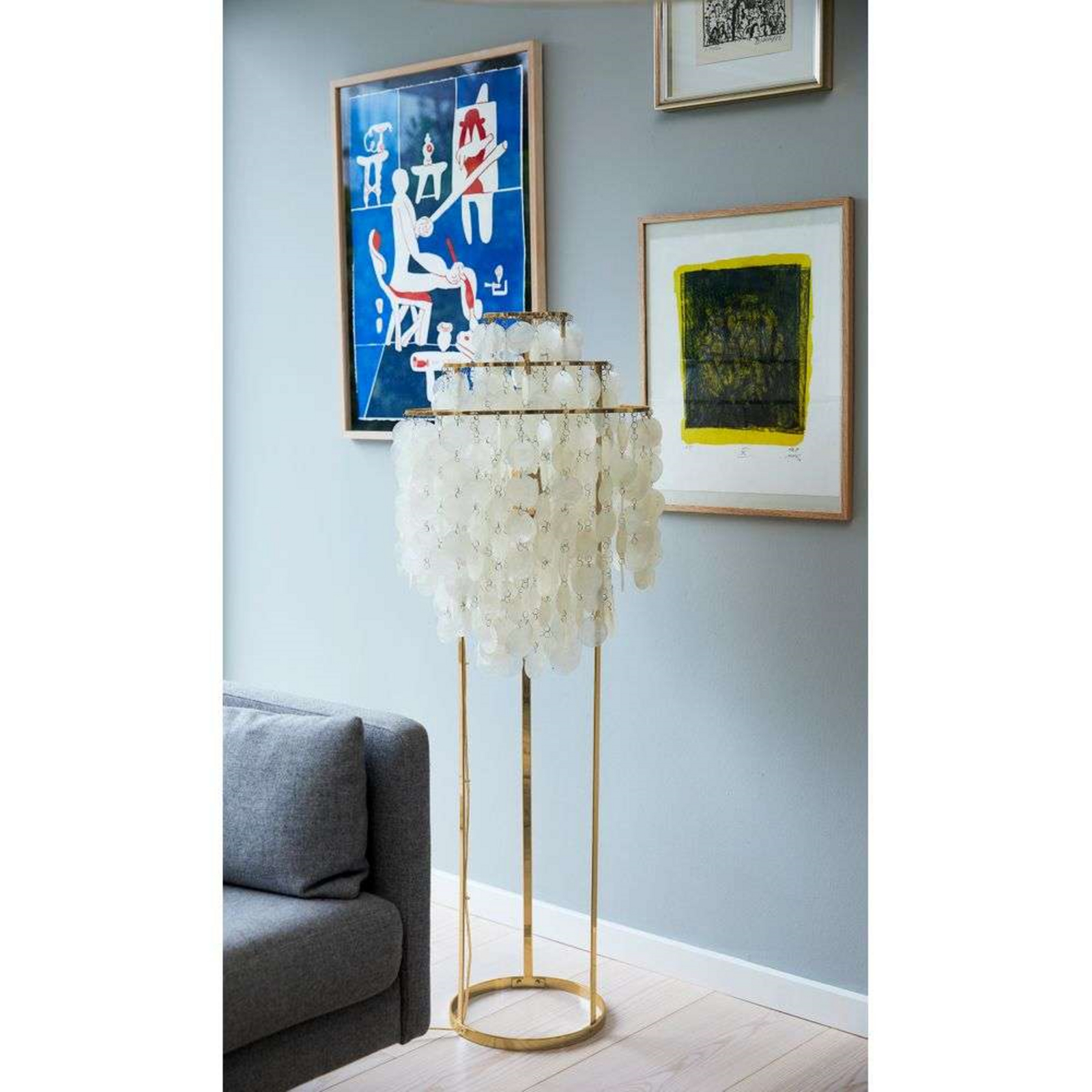 Fun 1 STM Floor Lamp Brass - Verpan