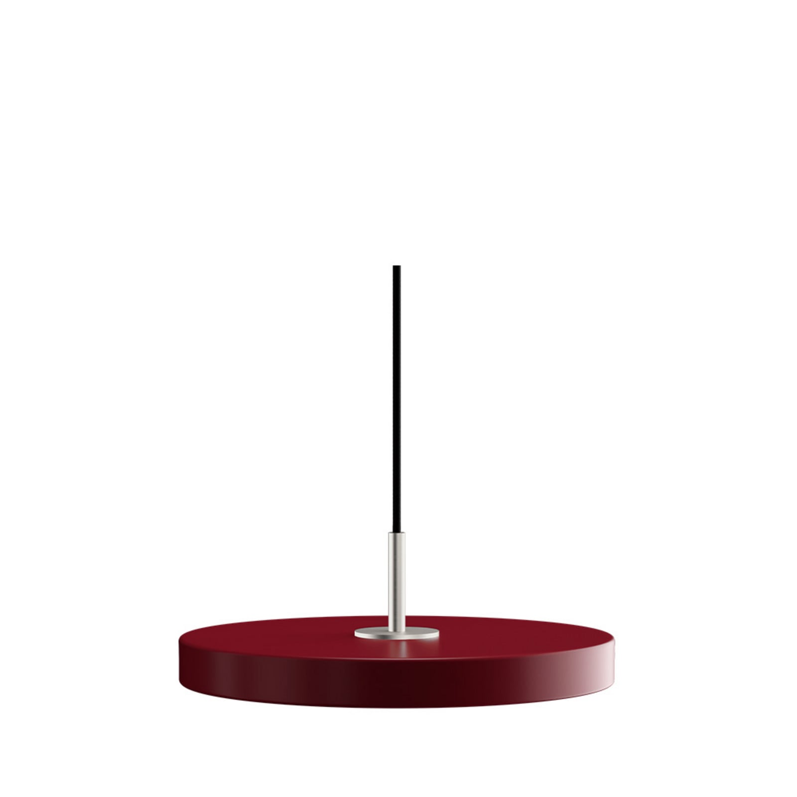 Asteria Plus Pendel Mini Ruby Red/Steel Top UMAGE - Stue - Metal billede