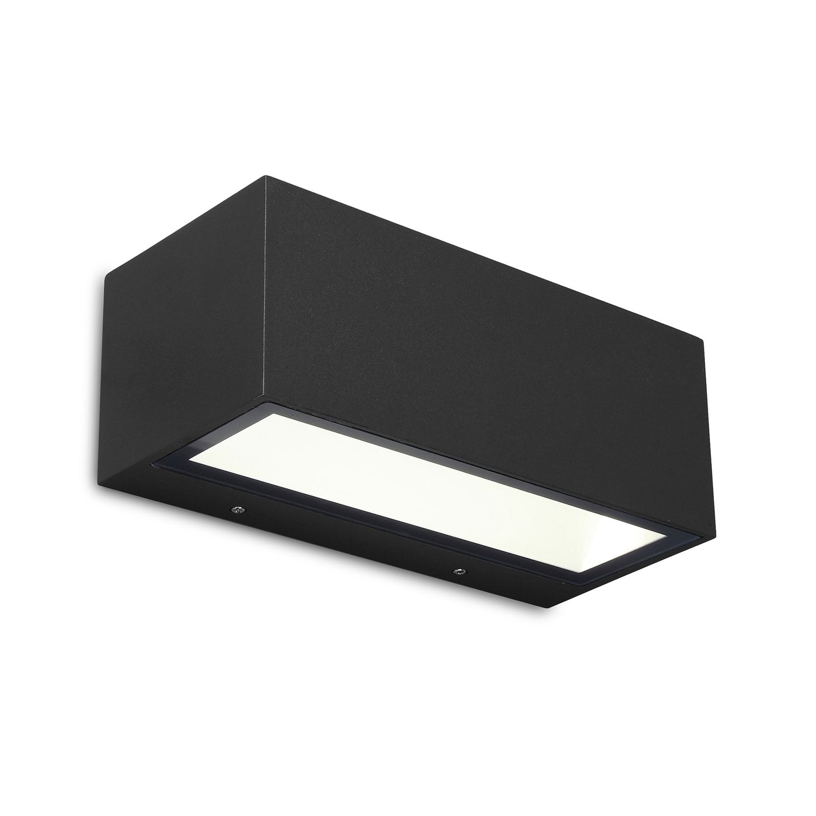 LED-Außenwandlampe Gemini, 22 cm, 3.000K, schwarz