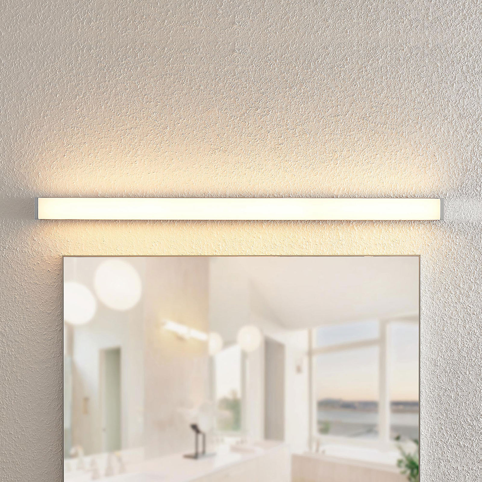 Lindby Klea LED bathroom light. 90 cm