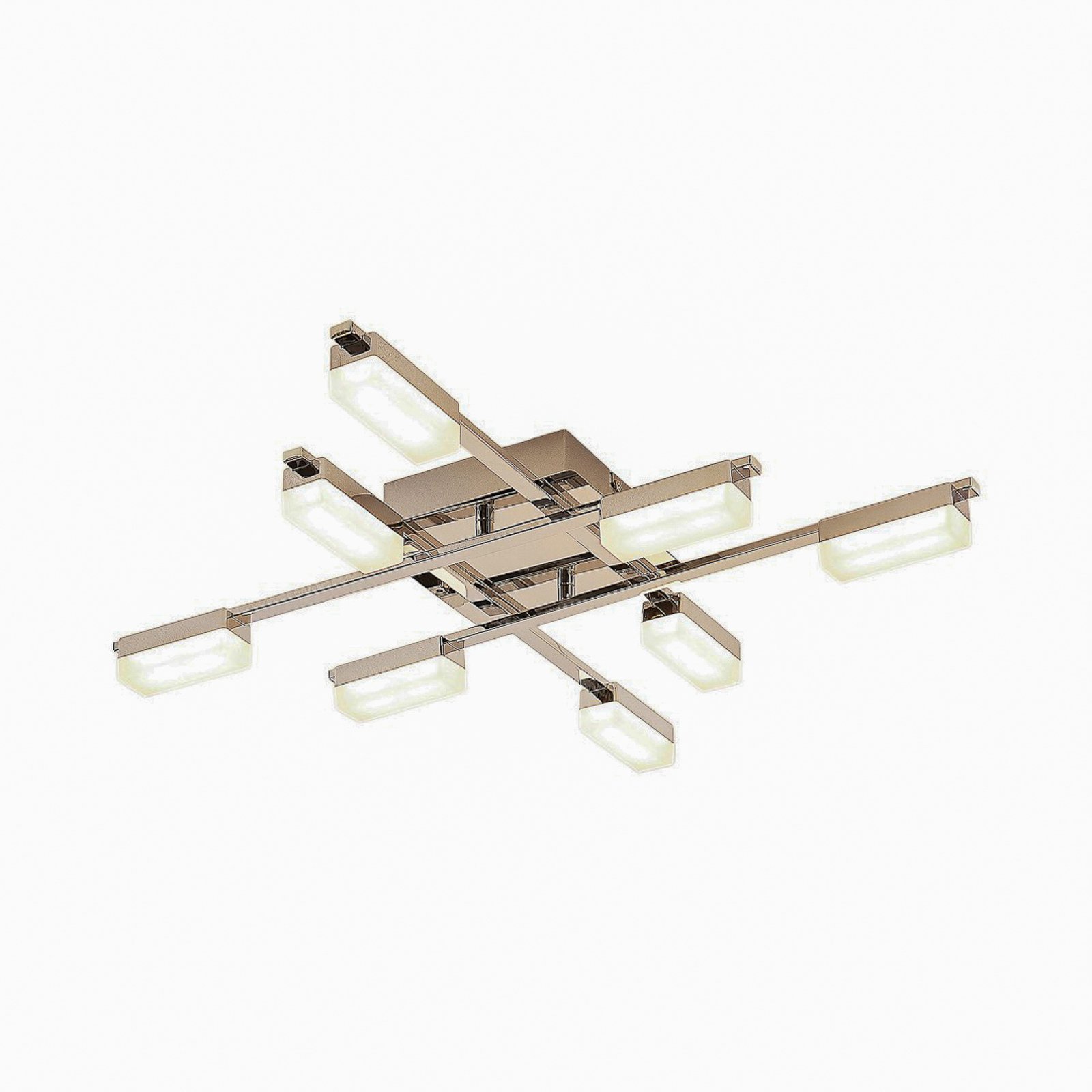 Mally 8 LED PlafondChrome - Lindby