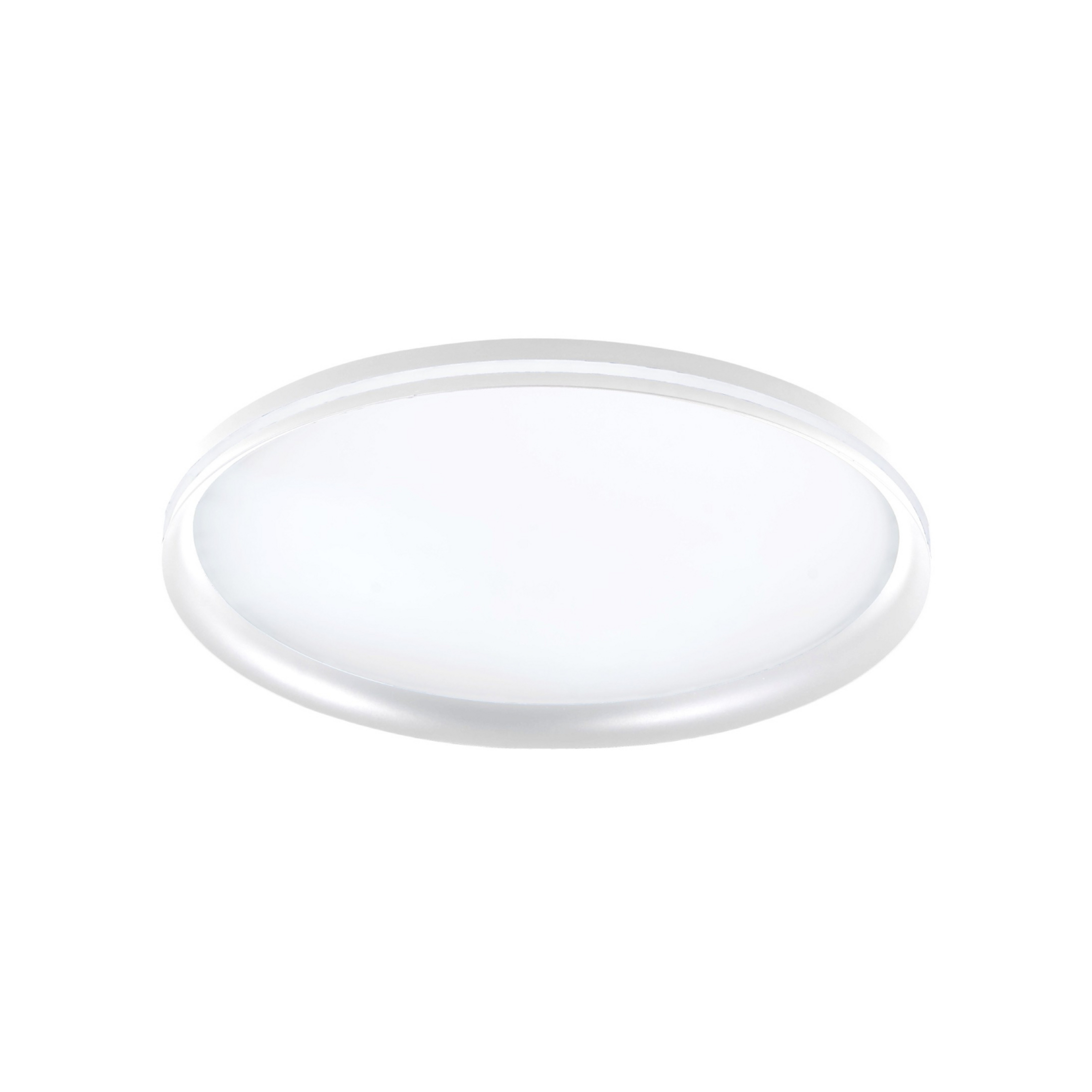 Plafonnier LED Isy, blanc, Ø 55 cm, métal, CCT, à intensité variable