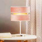 Lampada tavolo Golden Duo H 30 cm rosa chiaro/oro