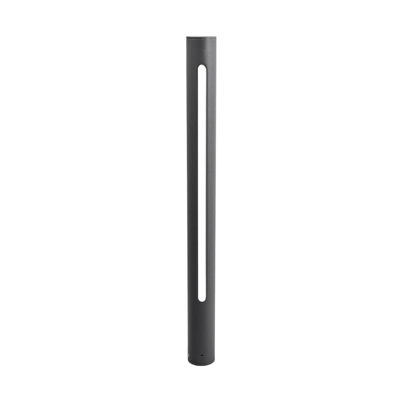 Lucande LED-Wegelampe Tomas, 75 cm, dunkelgrau, IP54