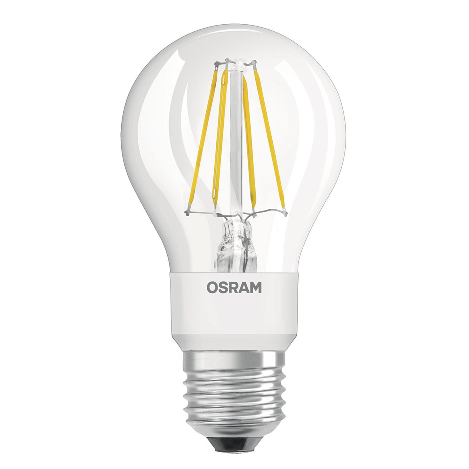 OSRAM LED lempa 4W Star GLOWdim Filamentas skaidrus
