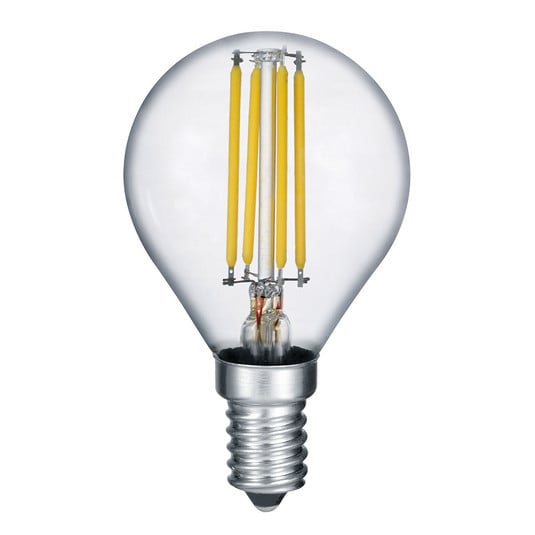 Lampă LED E14 4W cu filament, 2.700K Comutator Dimmer