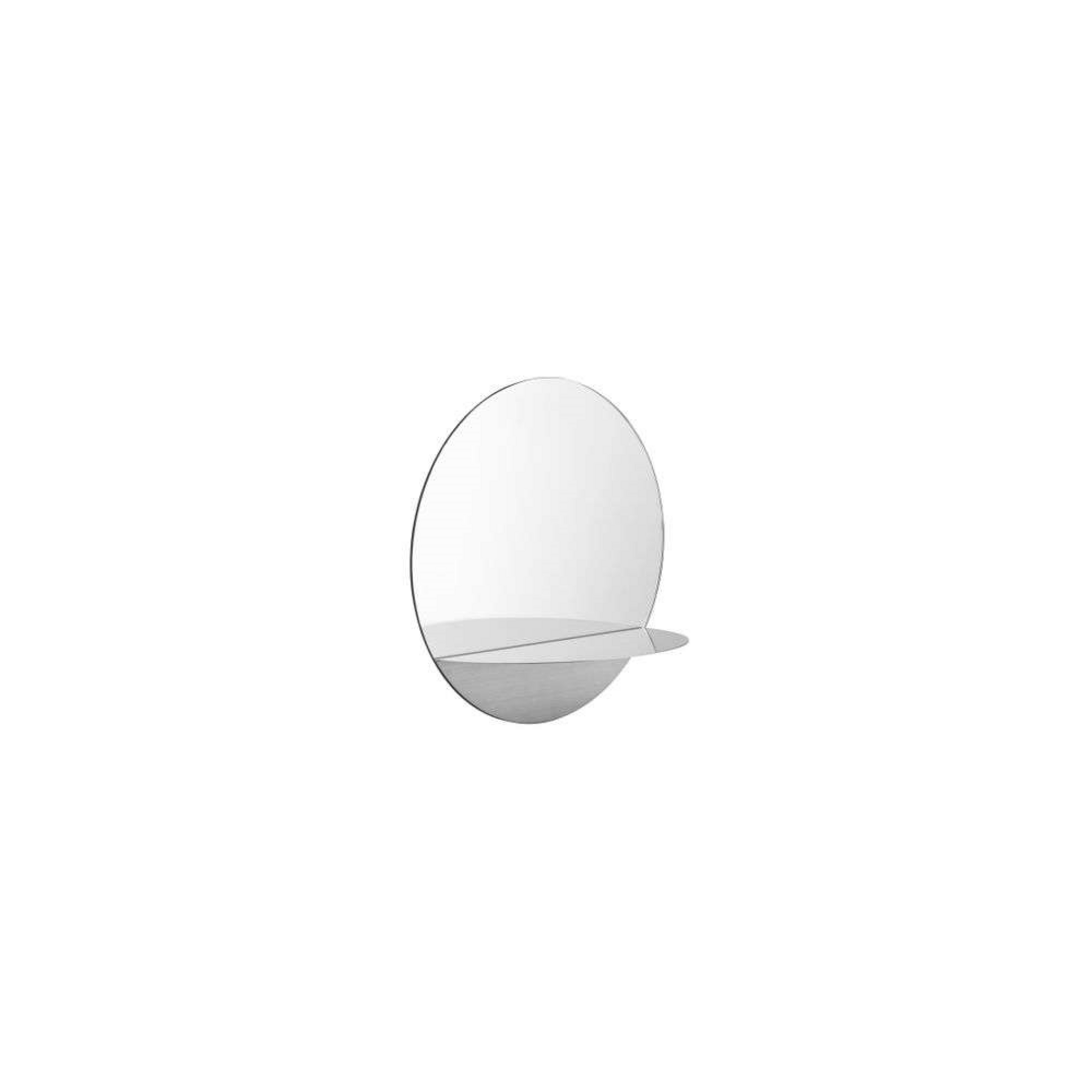 Horizon Miroir Round Stainless Steel - Normann Copenhagen