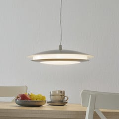 EGLO connect Moneva-C lampa wisząca nikiel Ø 48,5