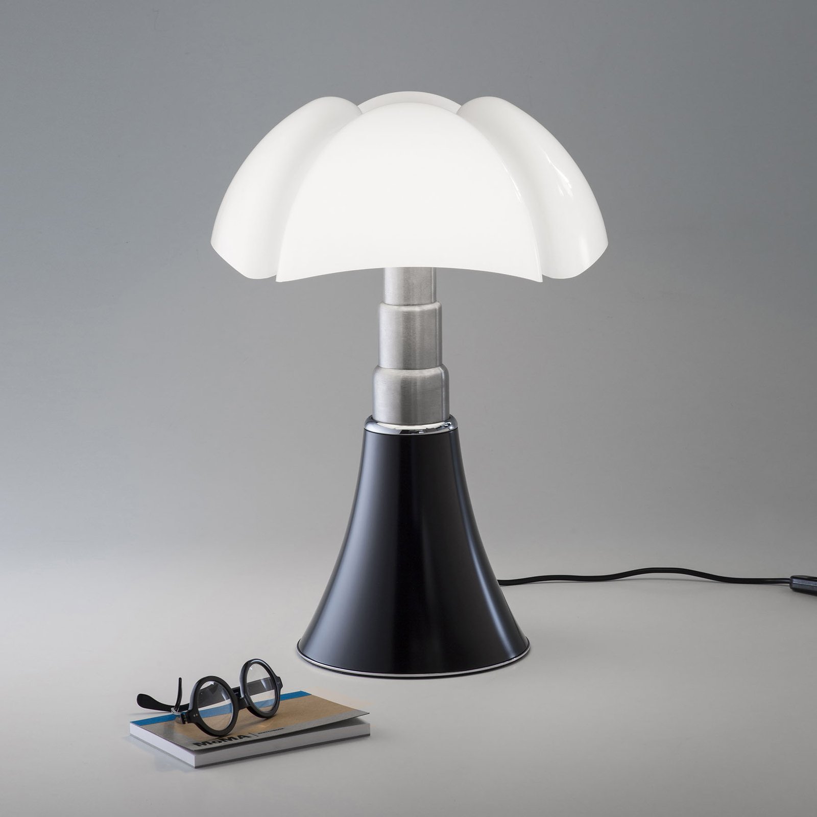 Pipistrello LED Taffellamp Medium Donker Brown - Martinelli Luce