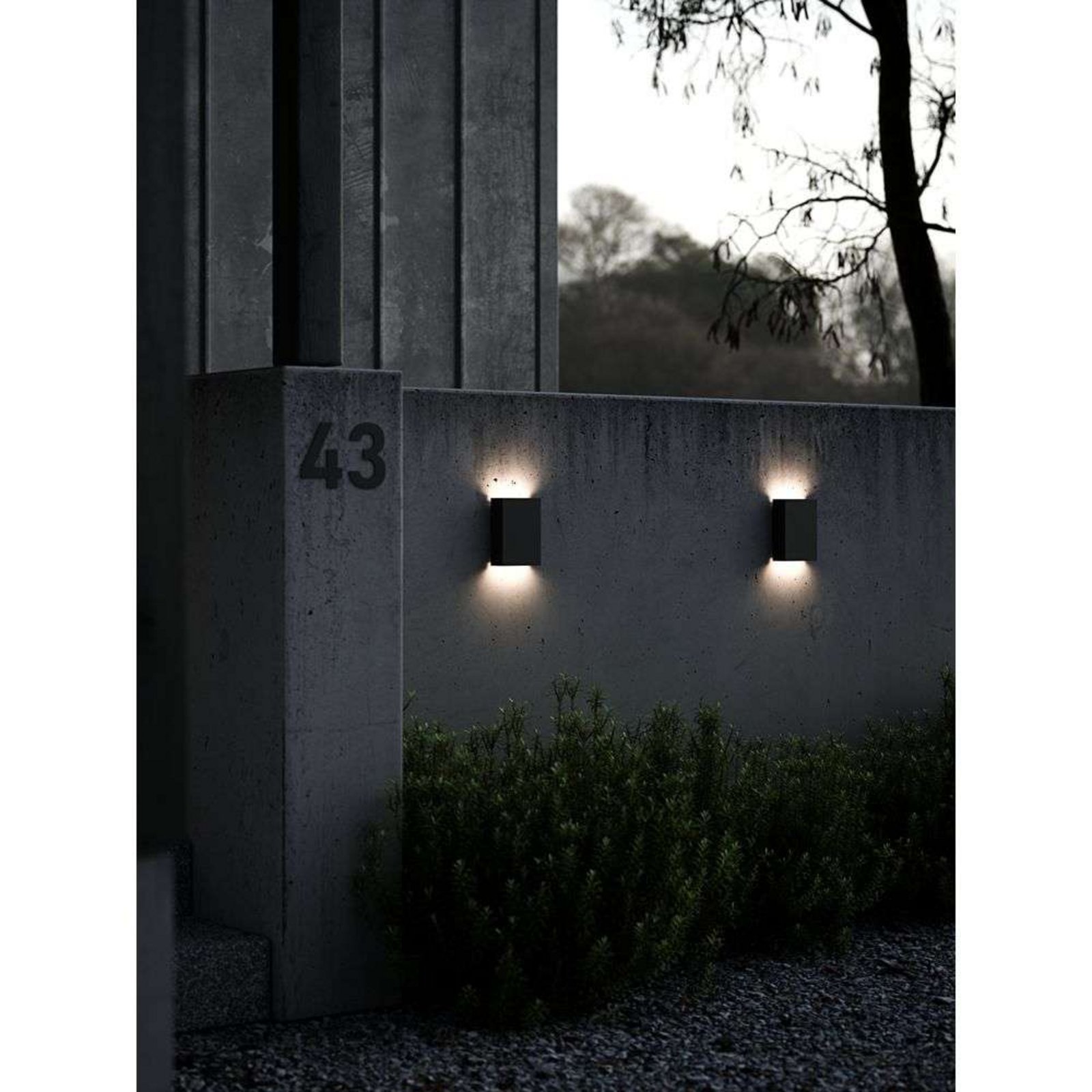 Fold 15 Aplica de Exterior Black - Nordlux