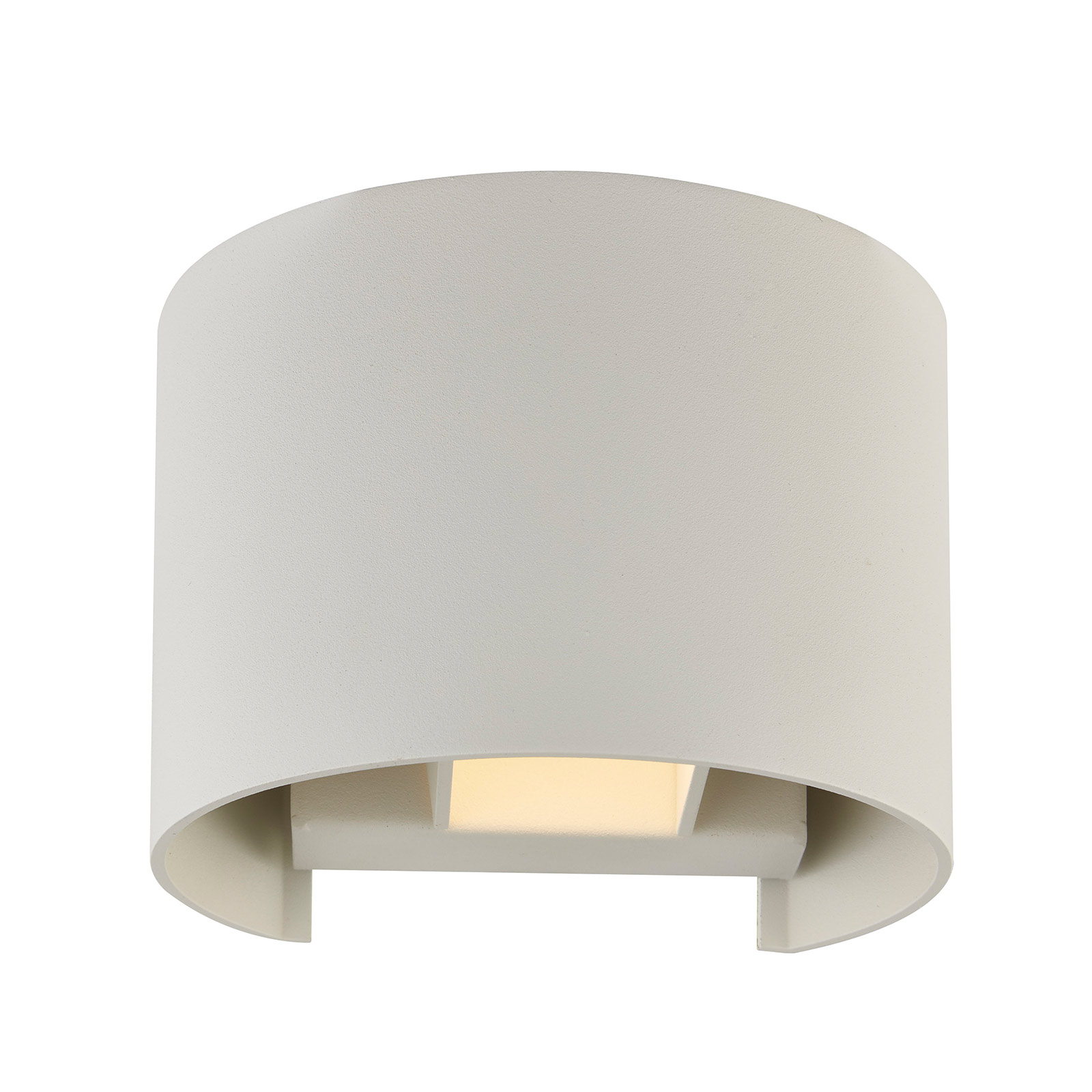 Arcchio Zuzana wall light, round, white, G9, 13 cm wide