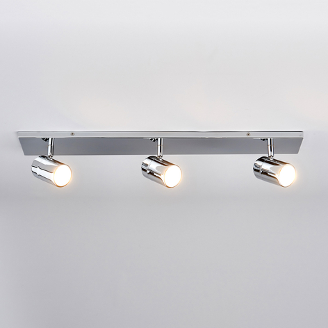 Lampada da soffitto per bagno Dejan a tre luci