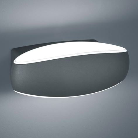 Helestra Sea - LED-Außenwandleuchte in ovaler Form