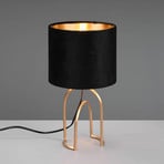 Grace table lamp with a velvet lampshade, Ø 18 cm