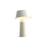 MARSET Bicoca LED įkraunama stalinė lempa perlamutro baltumo