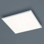 Helestra Rack LED ceiling lamp dimmable angular white
