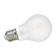 LED E27 8W 2.700K 806 lm satinato dimming