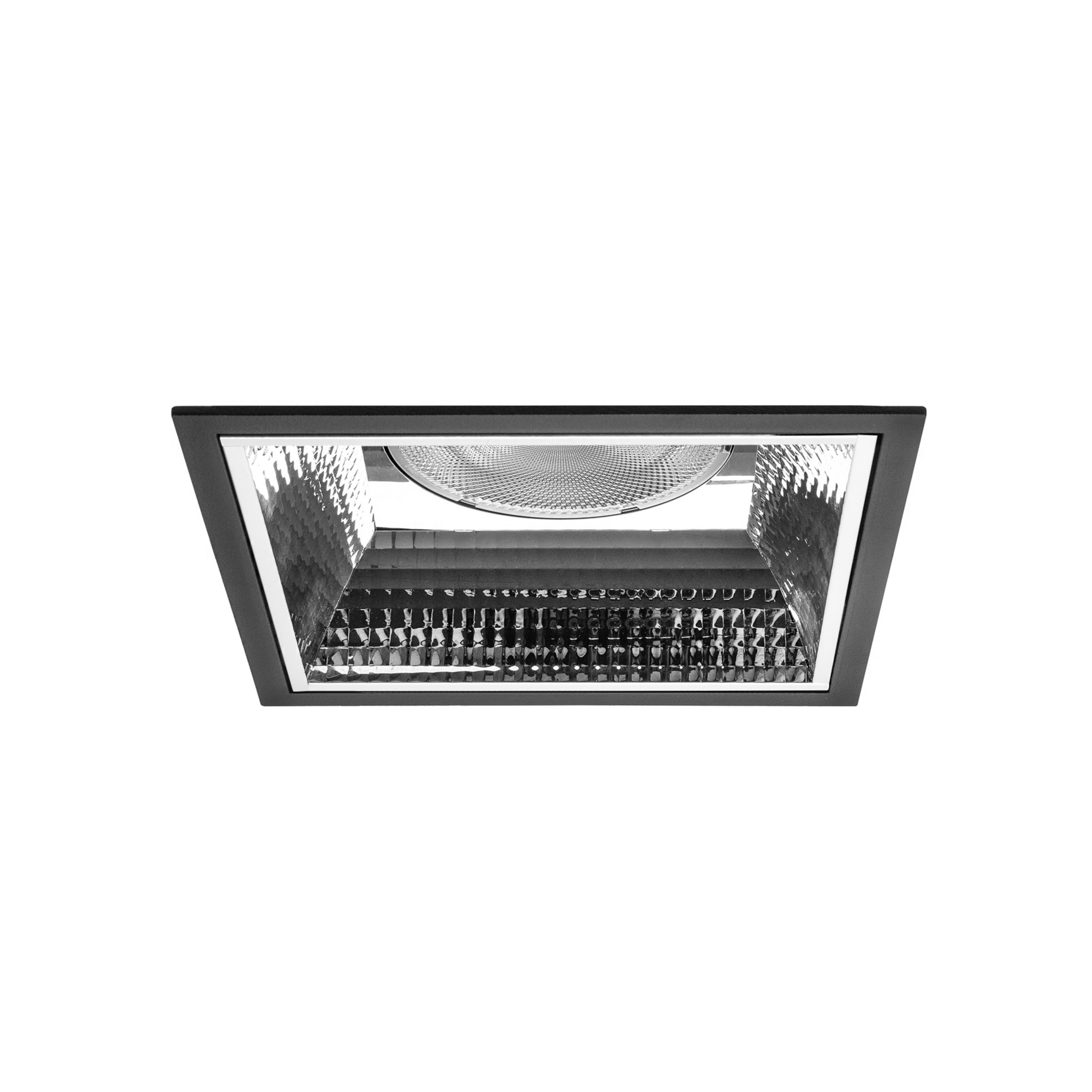 BRUMBERG Apollo Maxi facettiert, eckig, 4.000 K, schwarz