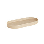 Aki Tablett, beige, Länge 34cm, Keramik - OYOY Living Design