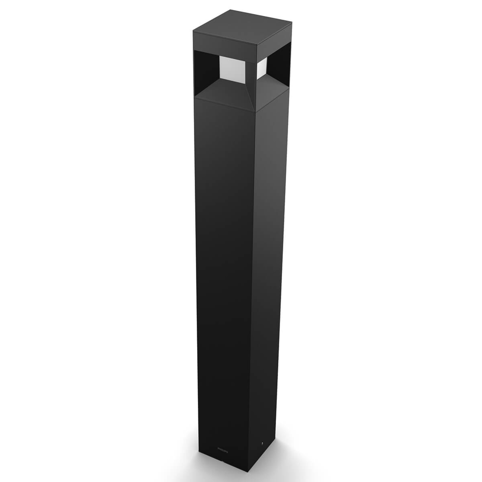Parterre - svart LED-gatlykta