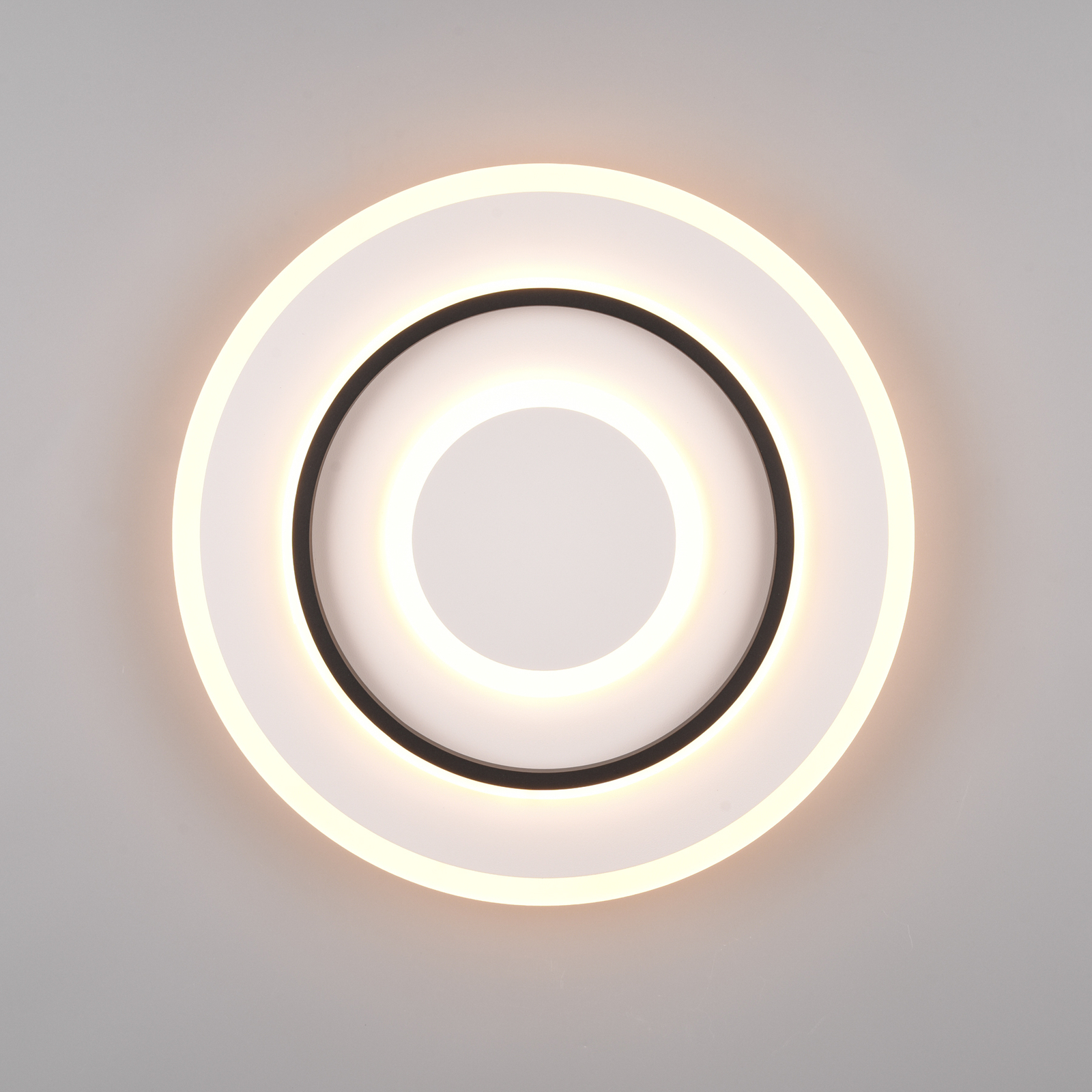 Plafoniera LED Jora rotonda con telecomando, Ø 41 cm