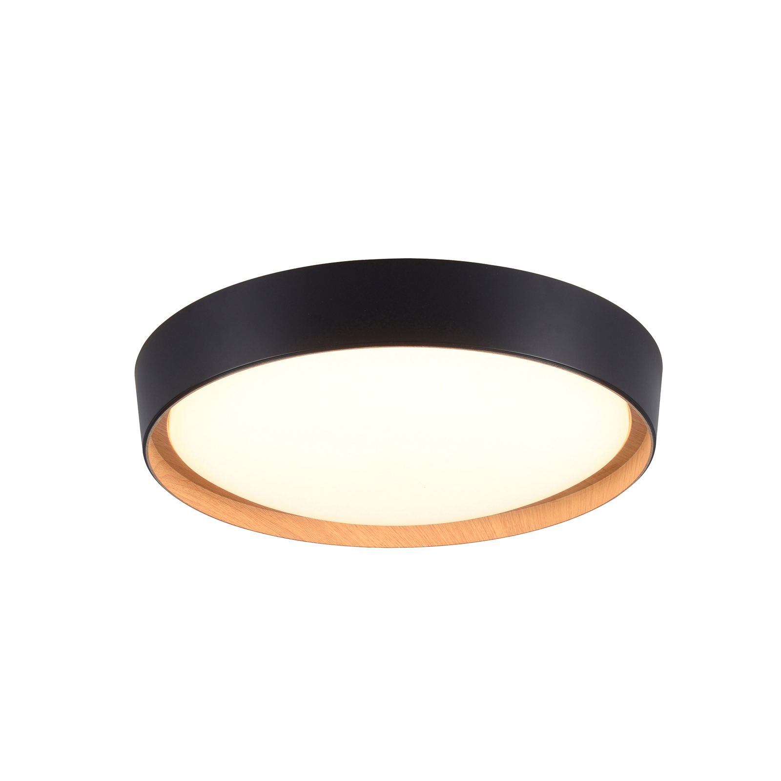 LED stropné svietidlo Emilia 3-stupňové stmievateľné čierne