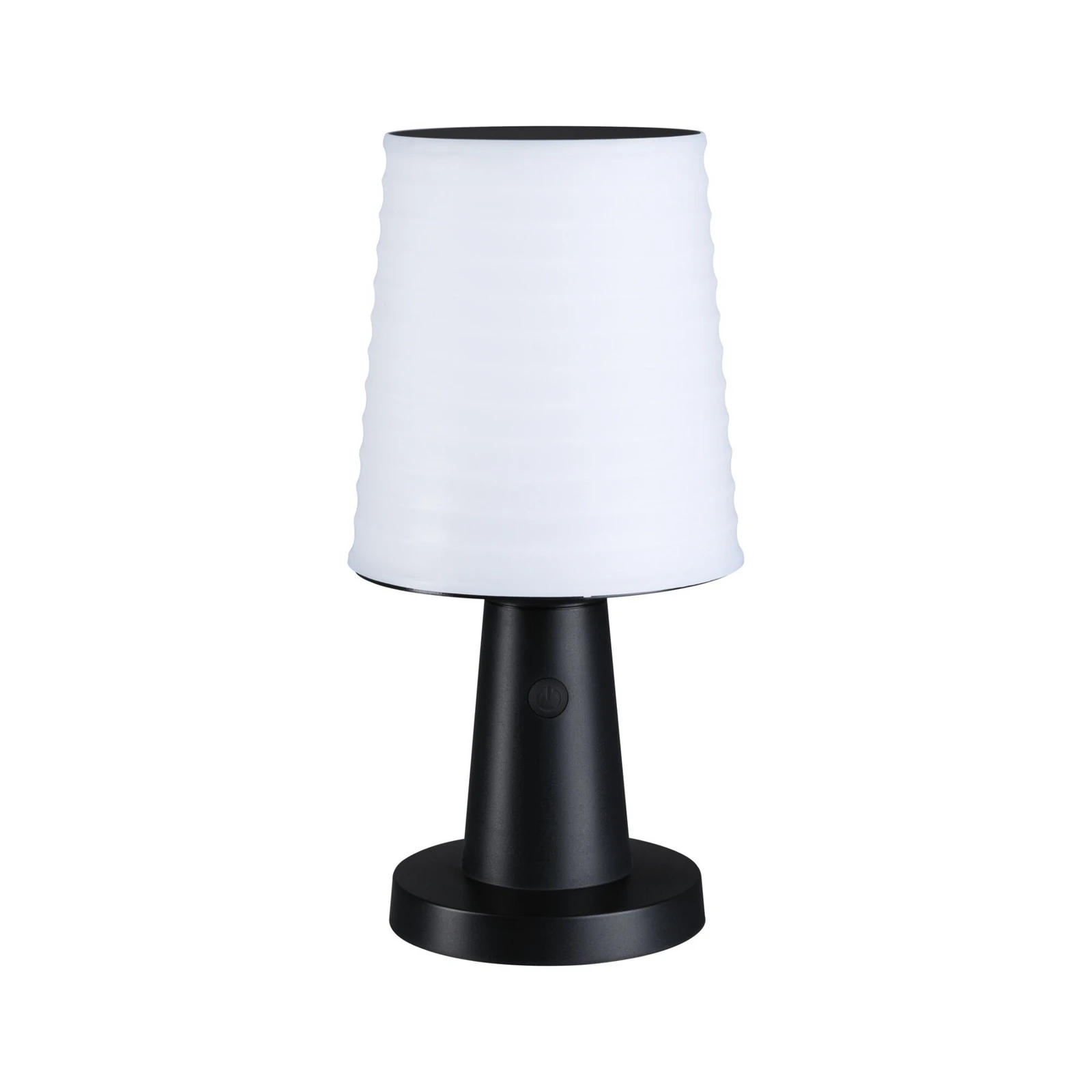 Paulmann LED-solcelledrevet bordlampe Ilanga, antrasitt, 30 cm, IP44