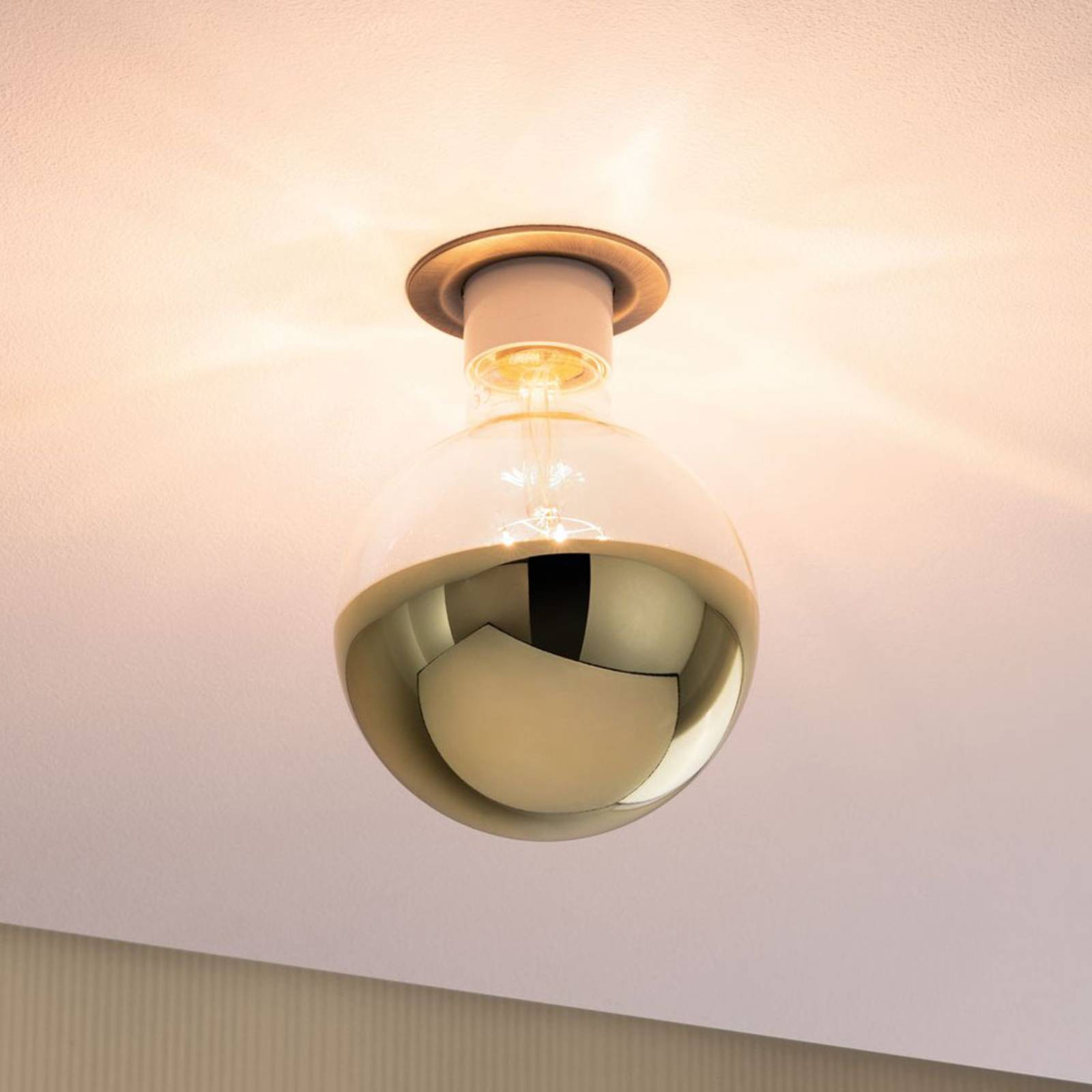 Paulmann Licht Paulmann No. 93669 Einbauleuchte Nova starr E 27 Fassung 10W Brüniert